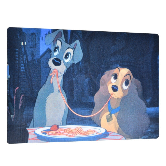 Lady und Tramp Meatball Spaghetti Lenticular - Postkarte Japan Disney Store