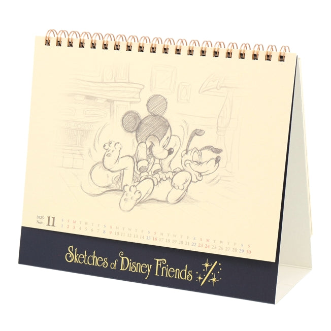 Disney Store - Tischkalender 2025 - Kalender Japan Disney Store