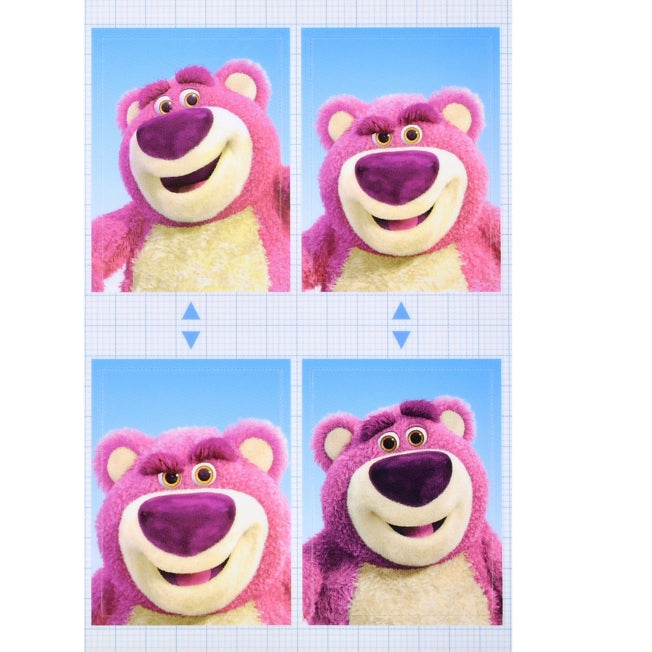 Lotso Siegel und Aufkleber im Passbildstil Japan Disney Store