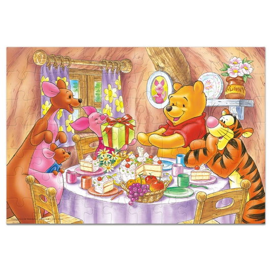 Winnie the Pooh Kinder-Puzzle 70 Teile "Glückwunsch Ferkel"