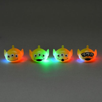 Disney Store - Little Green Men/Alien Geheimnis Badekugel mit Mascot zum Aufleuchten - Badezusatz Japan Disney Store