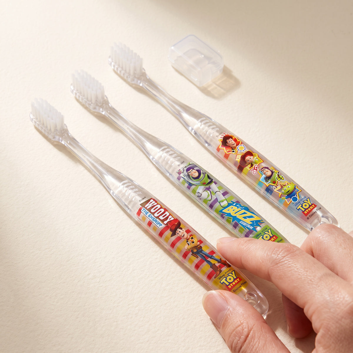 Toy Story Clear Zahnbürsten-Set 3 Stück – Detail