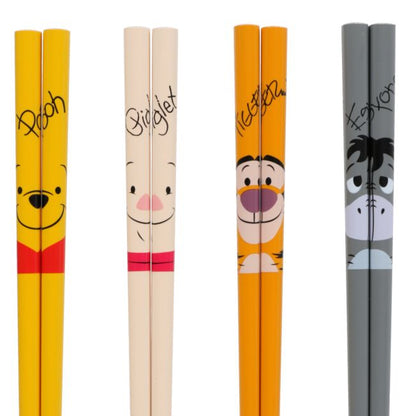 4er Set Winnie the Pooh Essstäbchen Tokyo Resort Japan Disney Store
