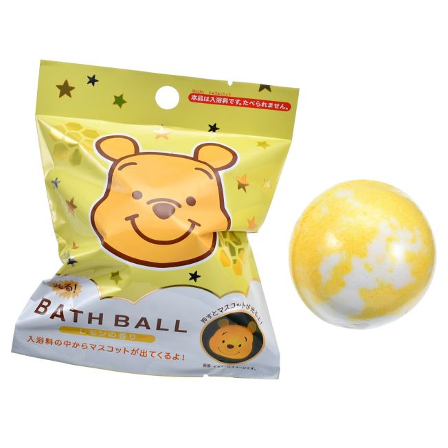 Disney Store - Winnie the Pooh mit Licht aufleuchtendem Maskottchen - Badekugel Japan Disney Store