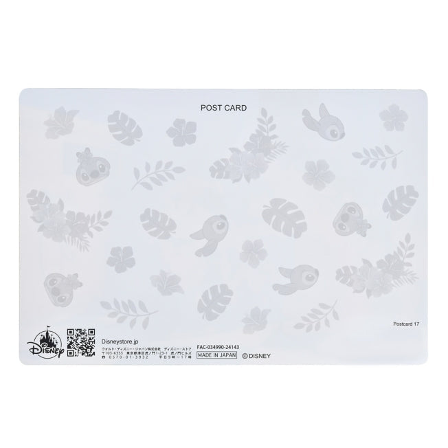 Lilo & Stitch Postkarte Lenticular Japan Disney Store