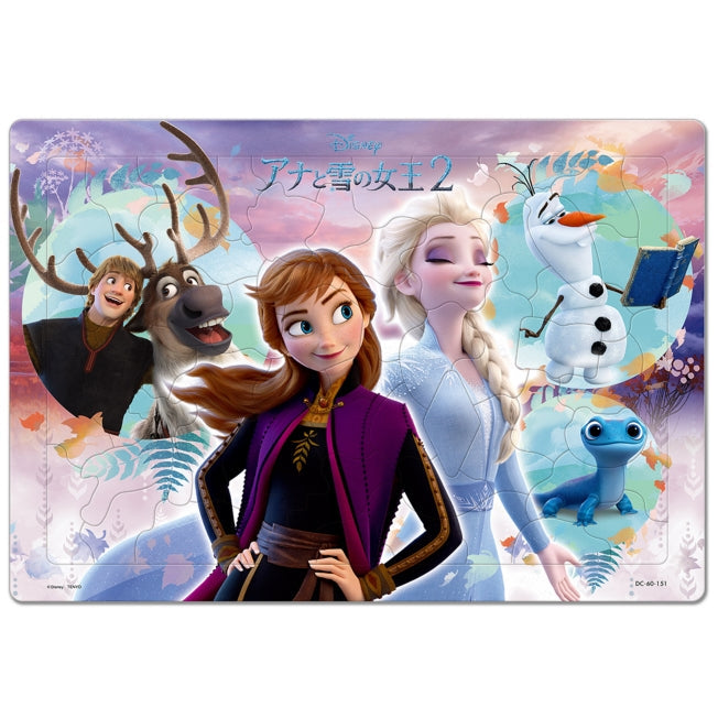 Die Eiskönigin 2 Kinderpuzzle 60 Teile "Ein Herz, Ein Gedanke" Japan Disney Store
