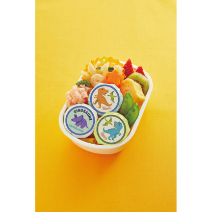 Dinosaurier Onigiri-Wraps 30 Stück, 5 Designs – Produktbild