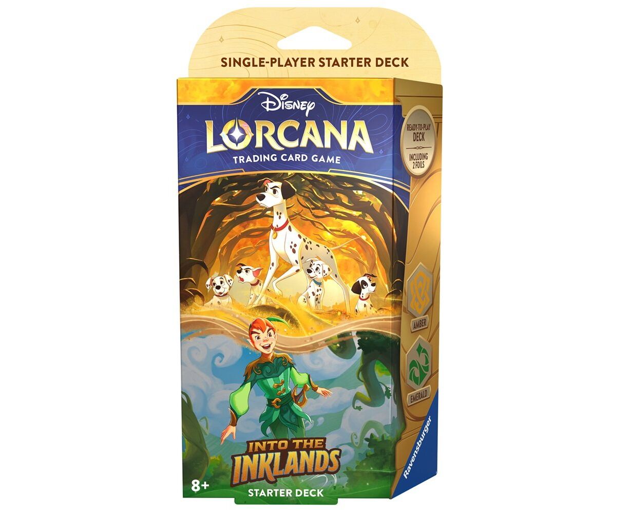 Disney Lorcana: Into the Inklands - Starter Deck Amber/Emerald - EN Japan Disney Store