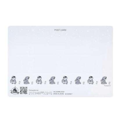 Stitch Nostalgie Lenticular Postkarte Japan Disney Store