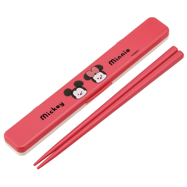 Mickey & Minnie Essstäbchen-Set Yururun Japan Disney Store