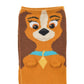 Susi und Strolch Puffy Face Pukupuku 23-25 - Socken Japan Disney Store