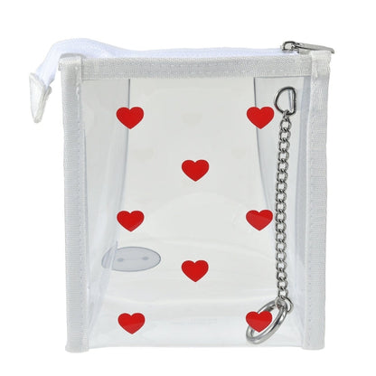 Baymax Klarer Beutel mit Karabiner - Kosmetiktasche Japan Disney Store