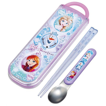 Disney Store - Antibakterielles Essstäbchen und Löffel-Set - Küchenaccessoire Japan Disney Store