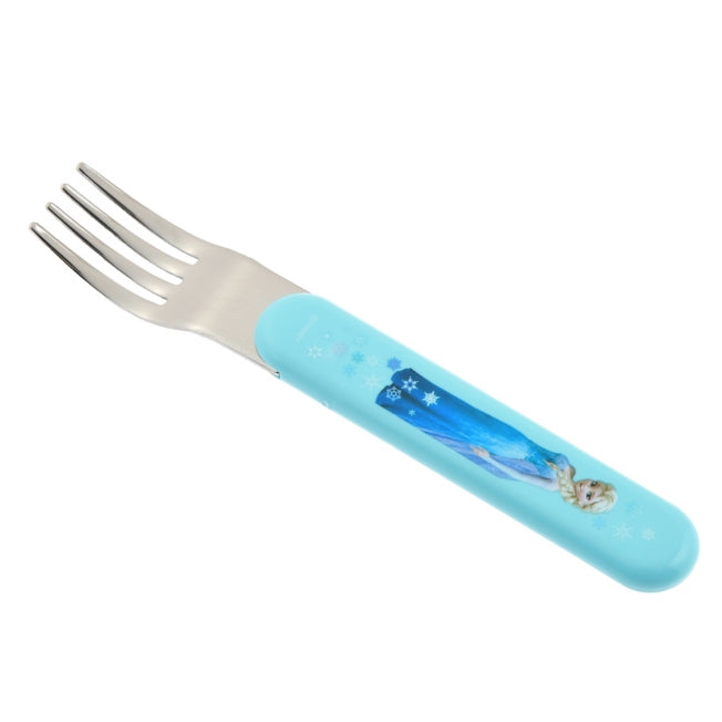 Disney Store - Elsa Essstäbchen Set Trio Besteck Frozen Blue - Kinderbesteck Japan Disney Store