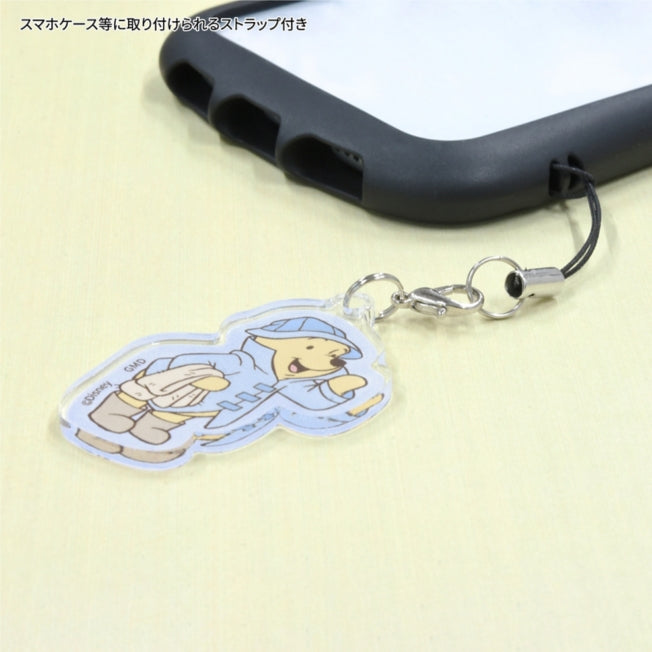 Winnie the Pooh Mobile Acryl Strap Regenmantel Japan Disney Store