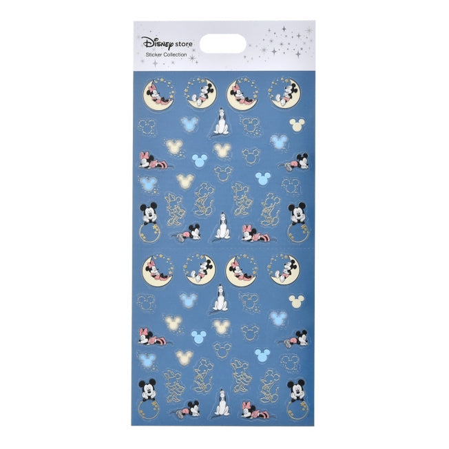 Mickey, Minnie, Pluto Sternzeichen Sticker Collection Japan Disney Store