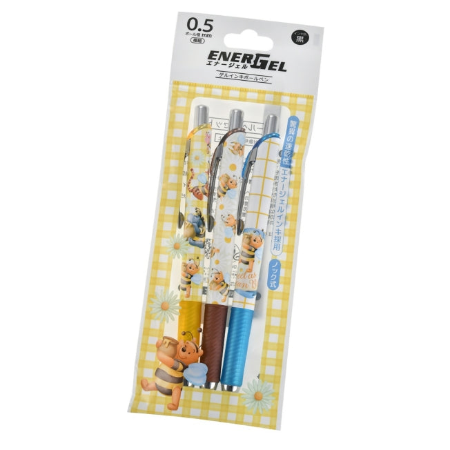 Puuh & Freunde EnerGel 0.5 Gel-Tintenstift-Set Honey Day Japan Disney Store