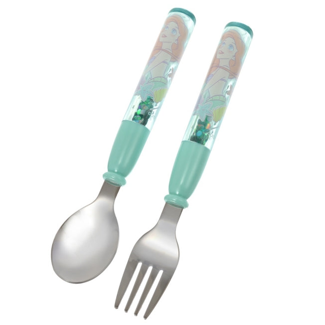 Ariel Löffel-Gabel Neon-Logo Japan Disney Store