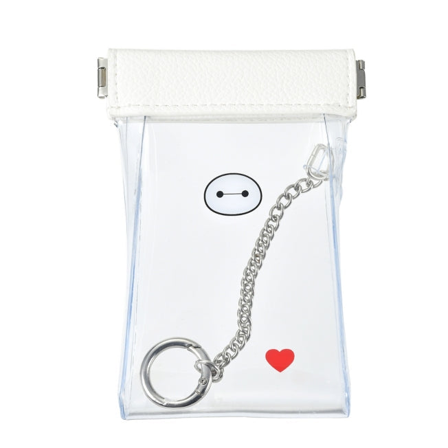 Baymax Clear Pouch mit Karabiner - Kosmetiktasche Japan Disney Store