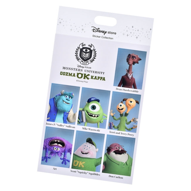 Monster University Siegel Abschlussalbum Sticker Collection Japan Disney Store