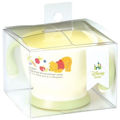 Disney Store - POOH/LOVE TO GROW【グロー】 Baby-Doppelmug mit leichtem Griff - Babygeschirr Japan Disney Store