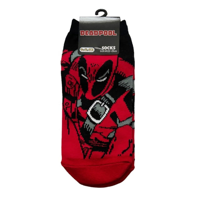 Deadpool Standard RD/BK - Socken Japan Disney Store