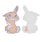 Miss Bunny & Thumper Nachrichtenkarte & Umschlag Set Mini Japan Disney Store