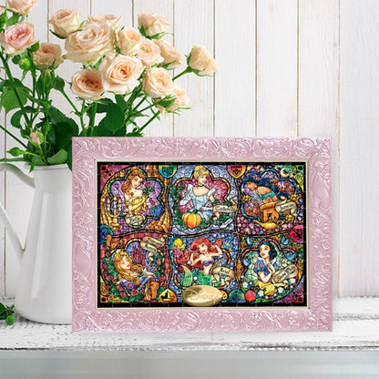 Prinzessin Hologramm Papier Puzzle 108 Teile "Brilliant Prinzessin" Japan Disney Store