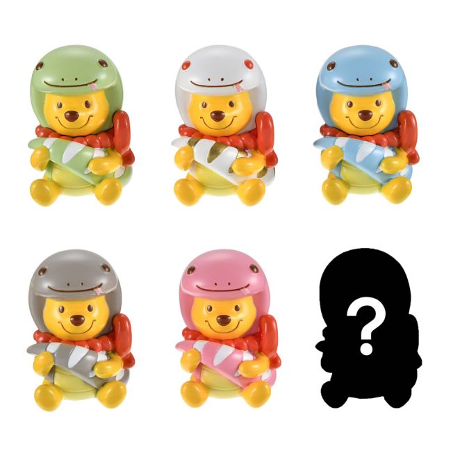 ETO POOH 2025 Geheimnisvolle Figur (1 Stück, Zufälliges Design) Japan Disney Store
