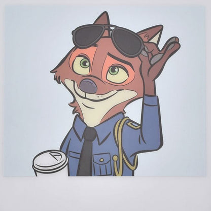 Nick Wilde Klare Farbfolie Meine Lieblings-Disney-Füchse Japan Disney Store