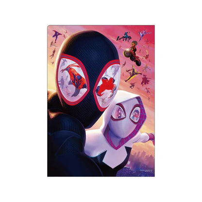 Spider-Verse W-Pocket Clear File B Japan Disney Store
