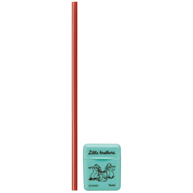 Chip & Dale Silikon-Strohhalm mit Etui [21cm] Japan Disney Store
