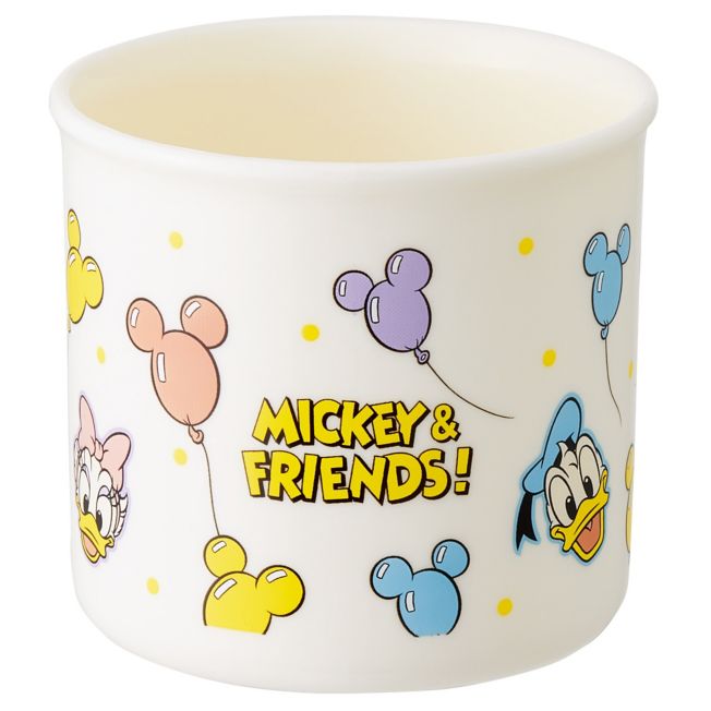 Disney Store - Antibakterielle spülmaschinenfeste Plastikbecher Mickey & Friends Ballon - Geschirr Japan Disney Store