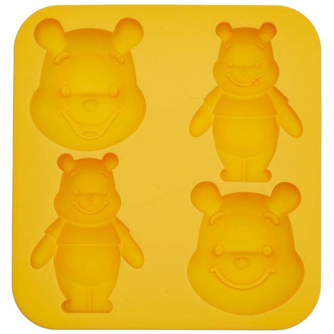 Disney Store - Silikonform für dreidimensionalen Kuchen [für 4 Stück] Winnie the Pooh SLM4 - Backzubehör Japan Disney Store