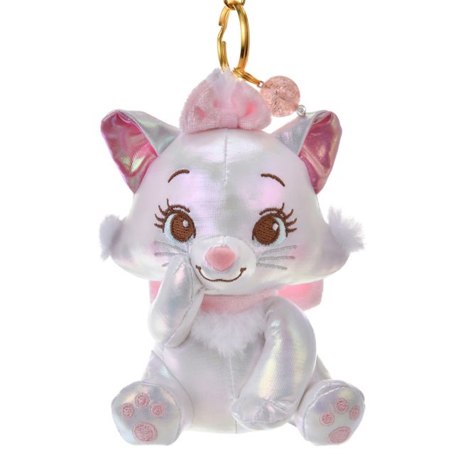 Marie Glänzender Plüsch Schlüsselanhänger Japan Disney Store