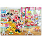 Mickey & Friends Kinderpuzzle 60 Teile "Willkommen im Süßigkeitenladen" Japan Disney Store