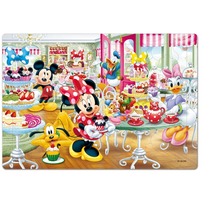 Mickey & Friends Kinderpuzzle 60 Teile "Willkommen im Süßigkeitenladen" Japan Disney Store