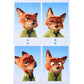 Nick Wilde Siegel Aufkleber im Passbildstil Japan Disney Store