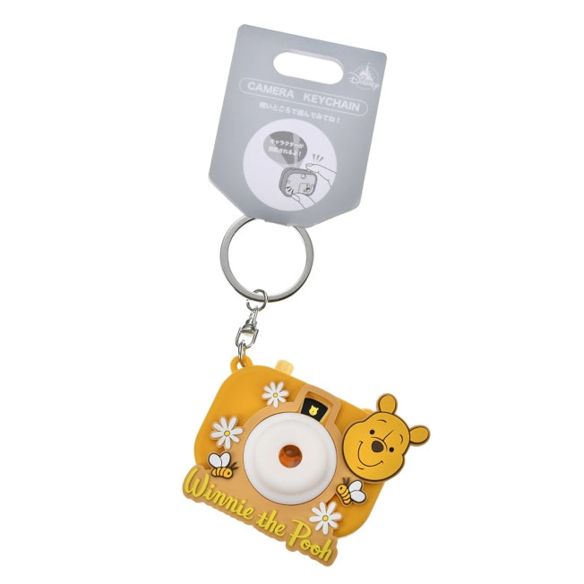 Winnie the Pooh Schlüsselanhänger mit Lichtprojektionskamera Japan Disney Store