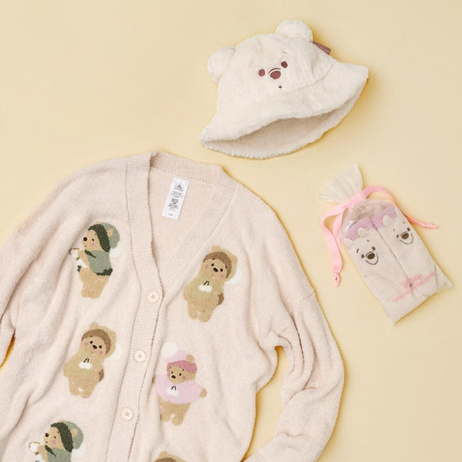 Weißer Pooh - Raumsocken Japan Disney Store
