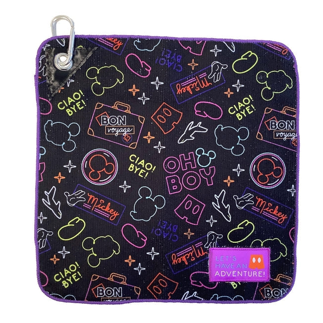 Mickey Mouse Hängendes Mini-Handtuch Neon-Abenteuer Japan Disney Store