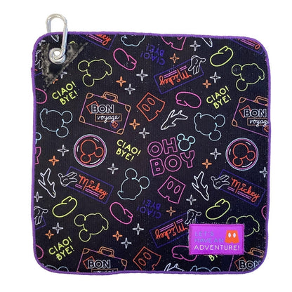 Mickey Mouse Hängendes Mini-Handtuch Neon-Abenteuer Japan Disney Store