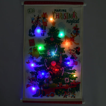 Mickey & Friends Tapestry mit Beleuchtung Disney Weihnachten Japan Disney Store