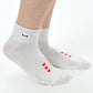Baymax Gesichtsstickerei Kurzsocken Weiß 36-39 Japan Disney Store