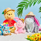 Eeyore Plüschtier mit Strohhut Japan Disney Store