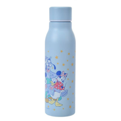 Mickey & Friends Edelstahlflasche mit Sternenmuster Japan Disney Store