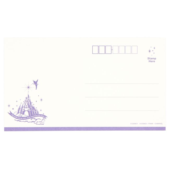 Postkarte 2 Stück Cinderella Schloss Tokyo Resort Japan Disney Store