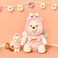 Winnie the Pooh Plüschtier (M) Pink Honey Day Japan Disney Store