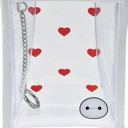 Baymax Klarer Beutel mit Karabiner - Kosmetiktasche Japan Disney Store