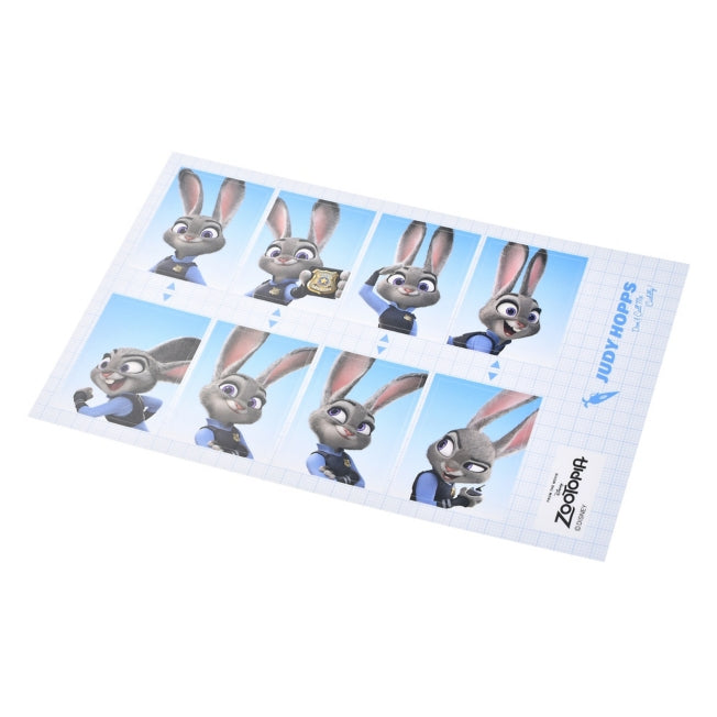 Judy Hopps Siegel Aufkleber Passfoto-Stil Japan Disney Store